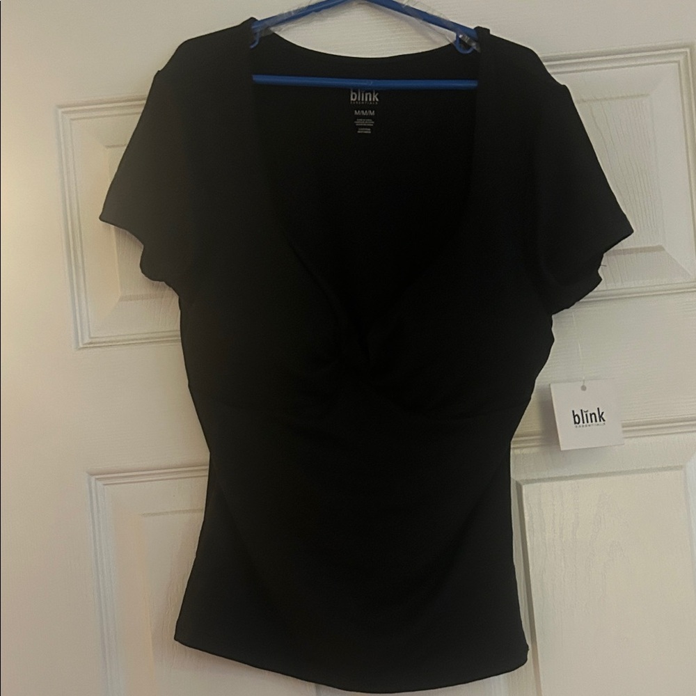 Blink Women's Classic Black Short Sleeve Tee